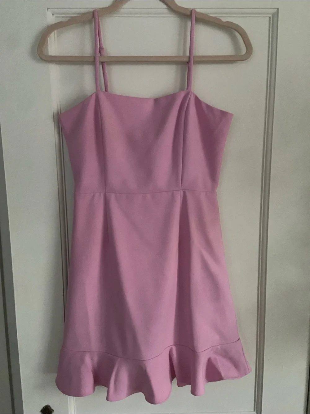 french connection light pink dress French Connection Light Pink Spaghetti Strap Top/Dress